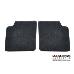 FIAT 500 Floor Mats by MADNESS - Set of 4 (Front & Rear) Deluxe